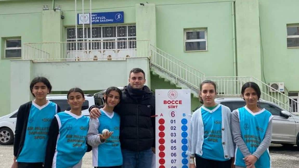Okulumuz Yıldız Kızlar Bocce Takımı Türkiye Bocce Bölge Şampiyonasında