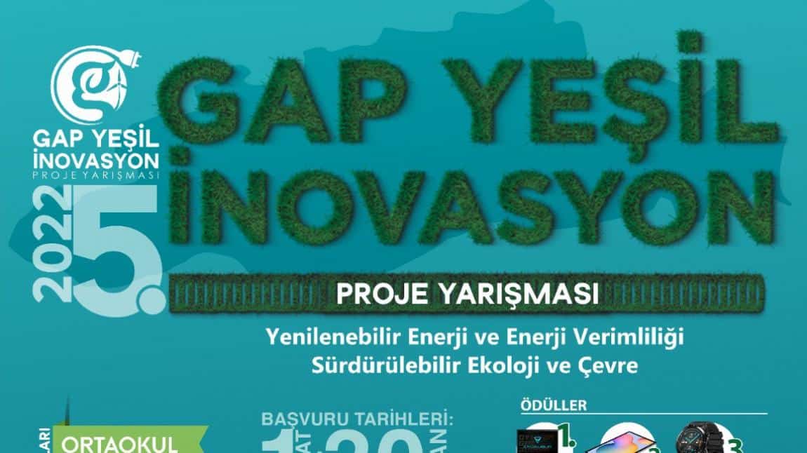 GAP Yeşil İnovasyon Proje Yarışması