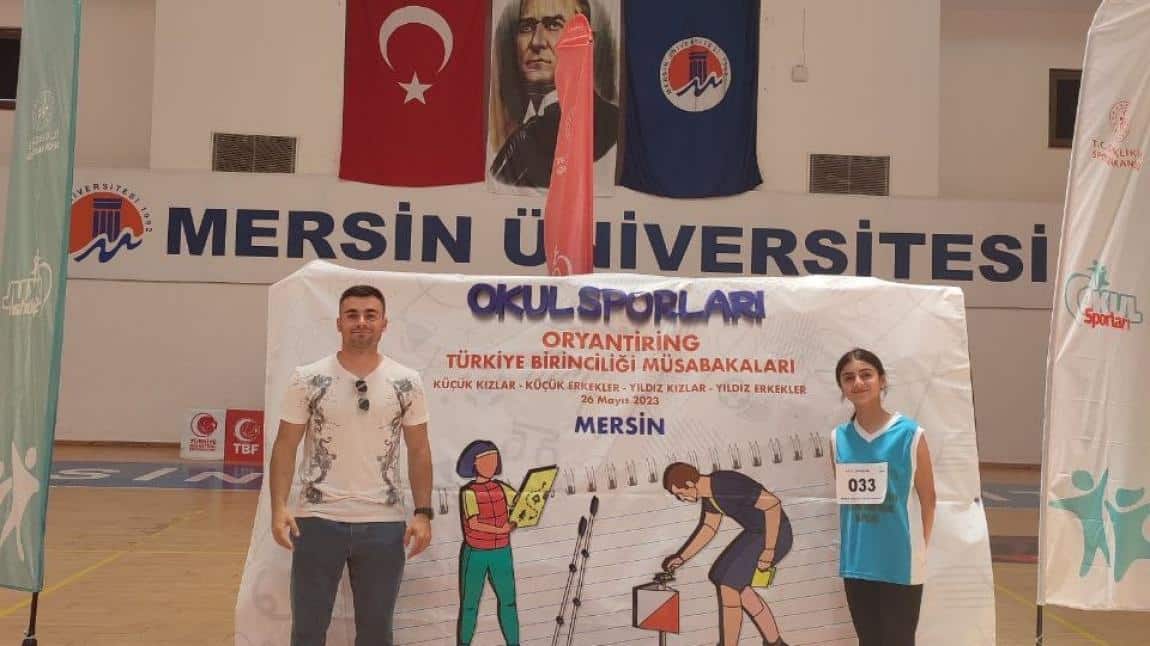 Okul Sporları Oryantiring Küçükler Türkiye Finallerine Katıldık